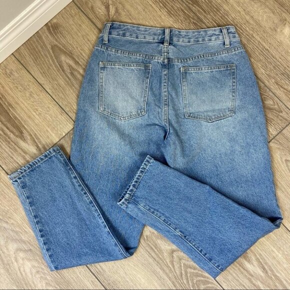 Mandee Chelsea Vintage Straight Mid Rise Jeans - Picture 11 of 15